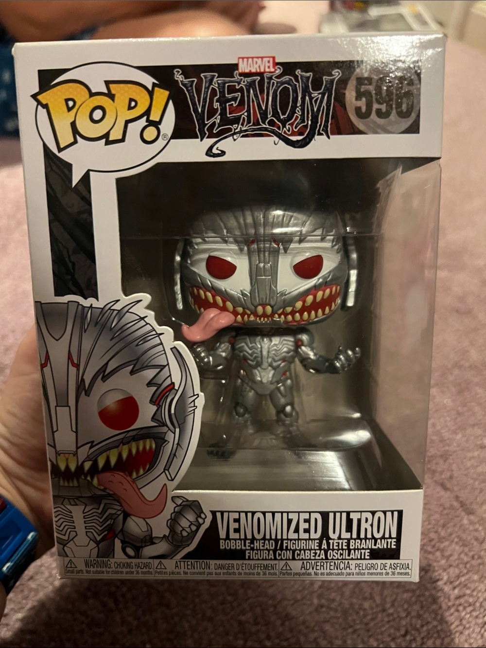 Funko Venomized Ultron Pop! - Silver & Red